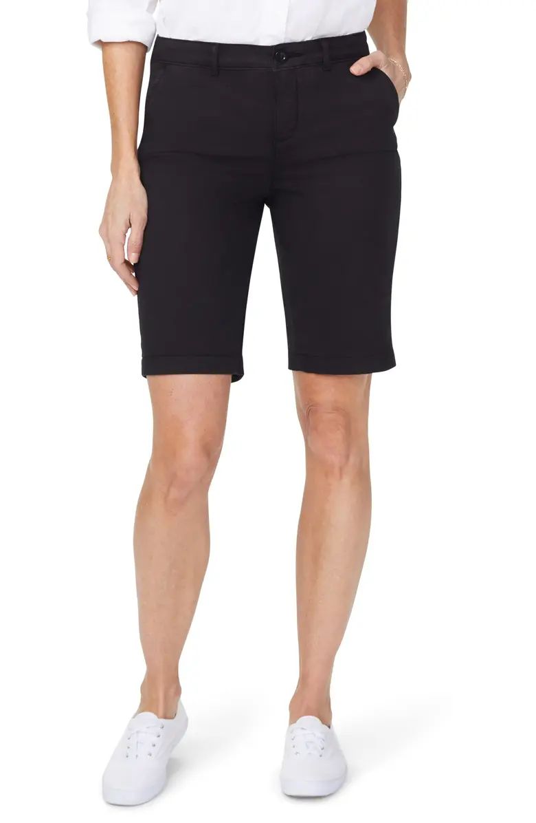 Stretch Cotton Blend Twill Bermuda Shorts | Nordstrom