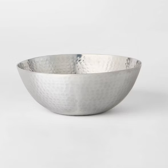 118.3oz Aluminum Hammered Serving Bowl  - Threshold™ | Target