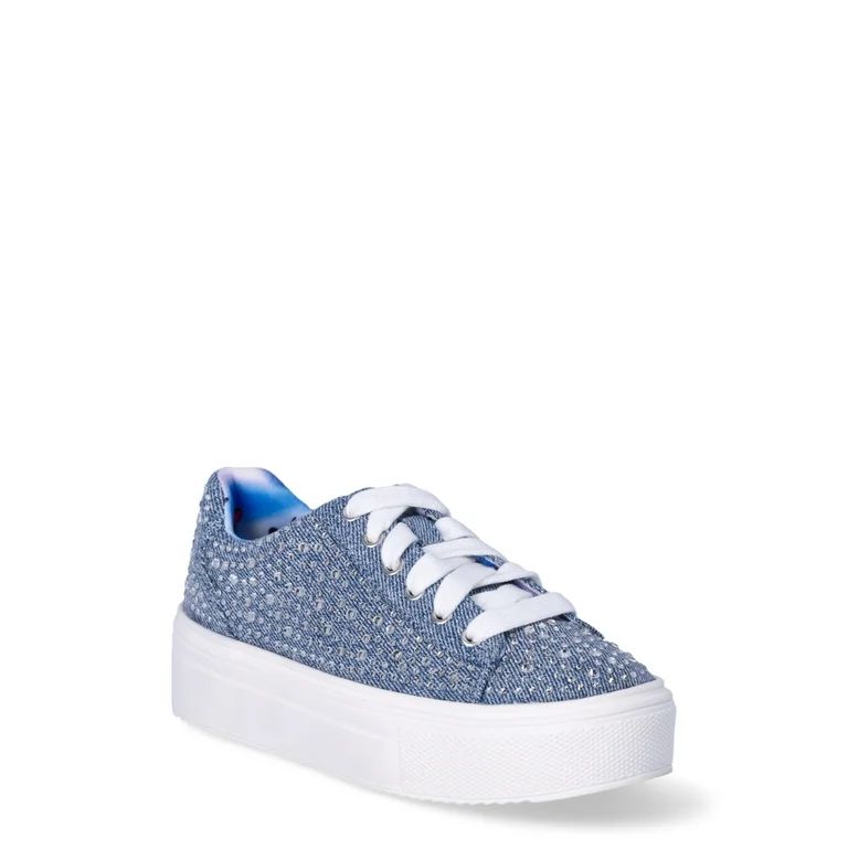 Madden NYC Little Girl & Big Girl Low Court Sneaker | Walmart (US)