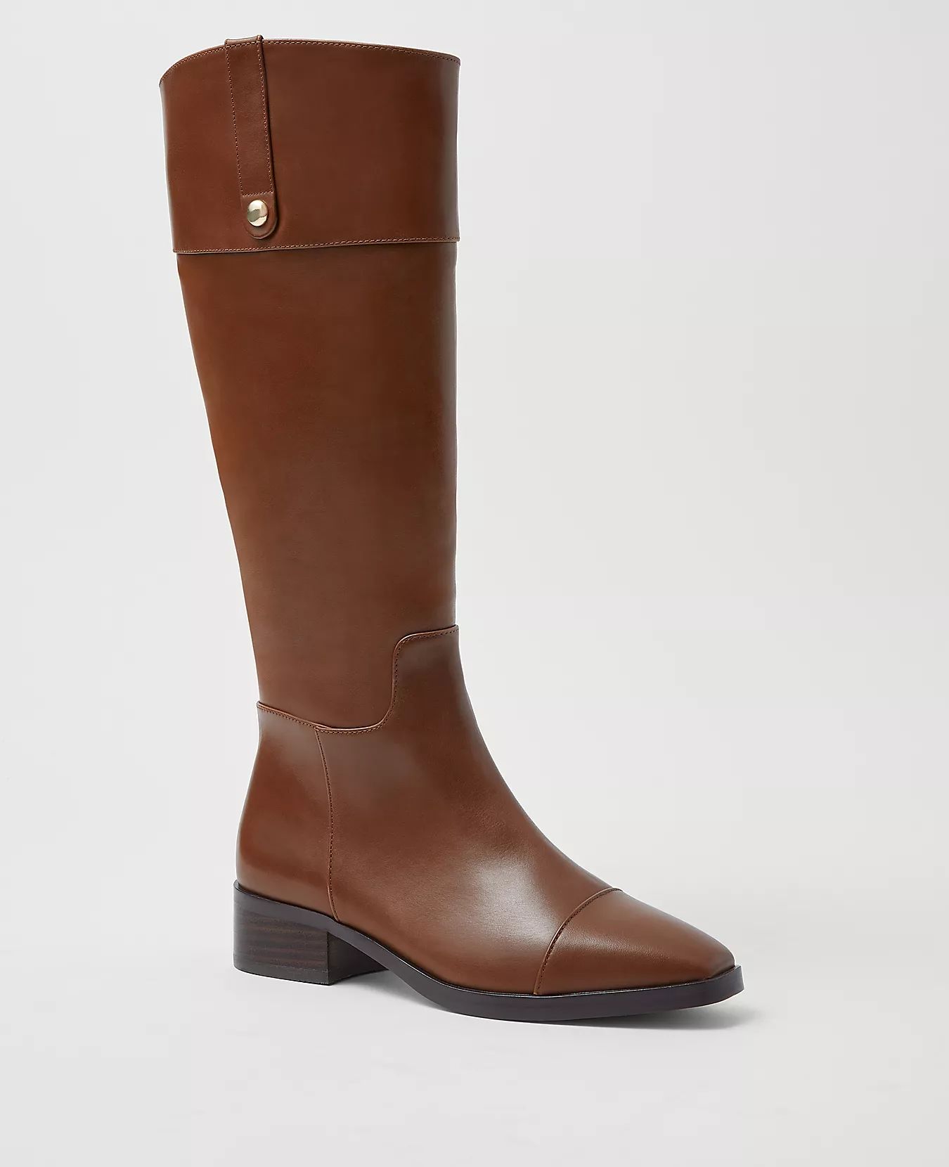 Equestrian Leather Boots | Ann Taylor (US)