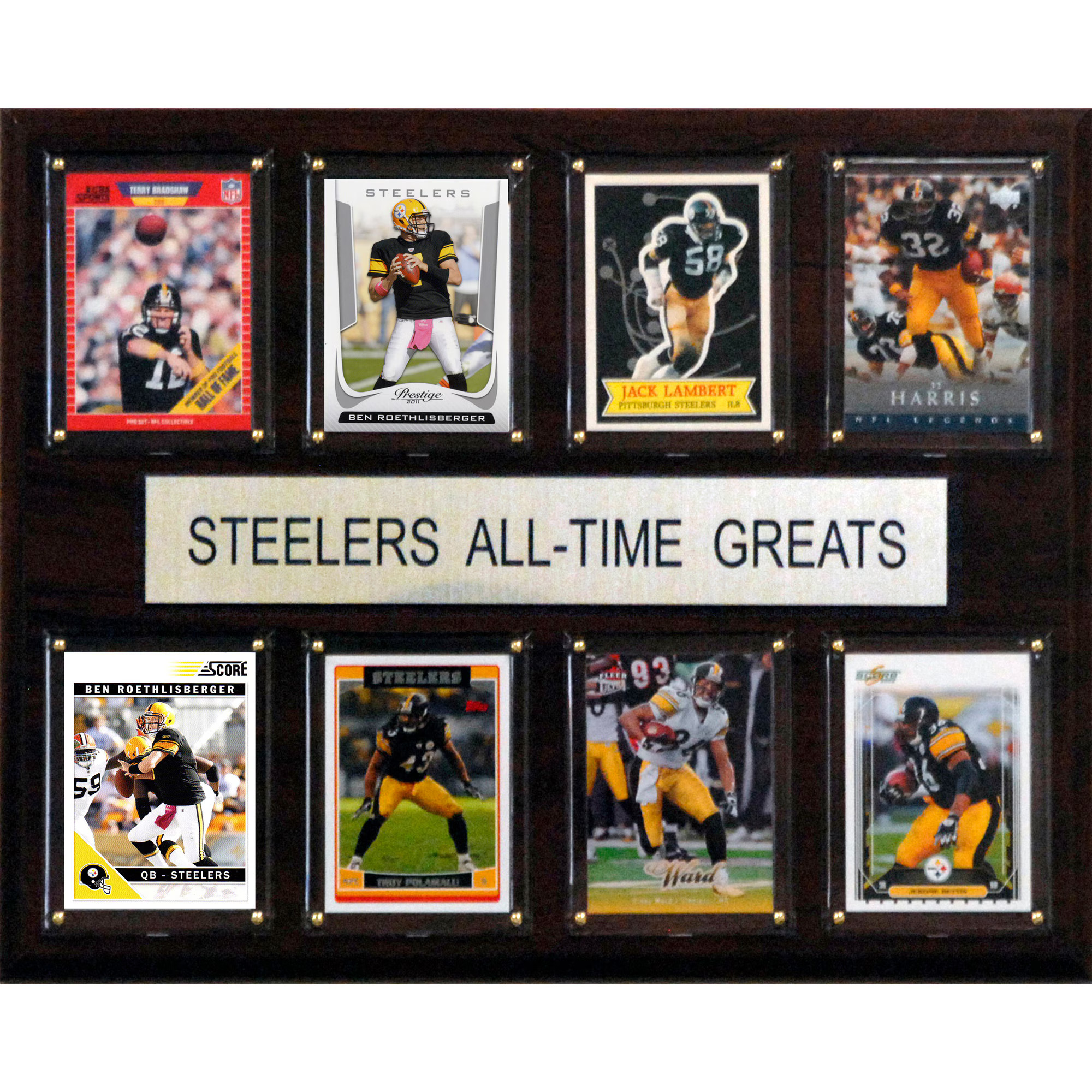 Pittsburgh Steelers 12'' x 15'' All-Time Greats Plaque | Fanatics