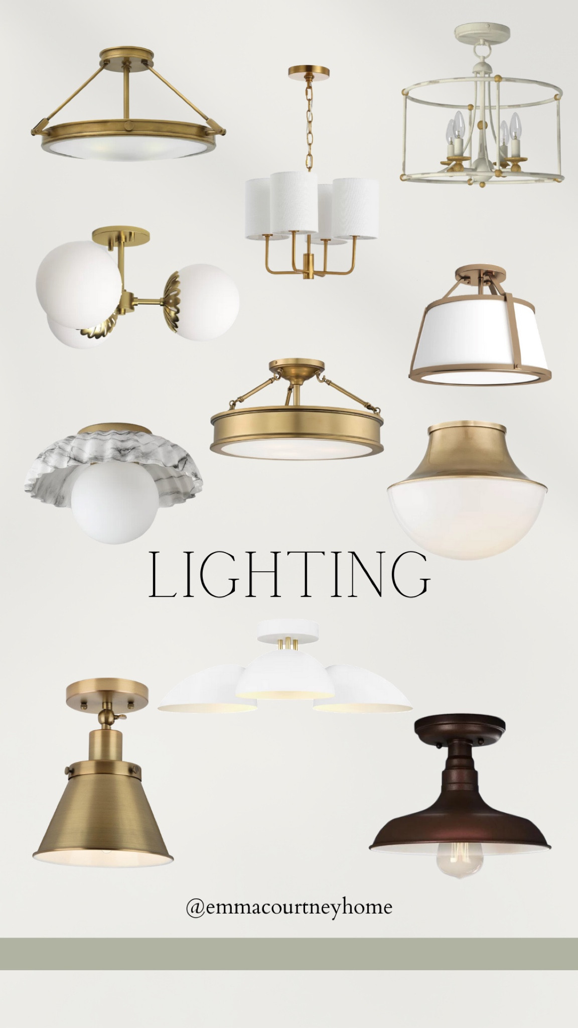 Lighting. Semi-flush lighting for home office 

#LTKstyletip #LTKSeasonal #LTKhome