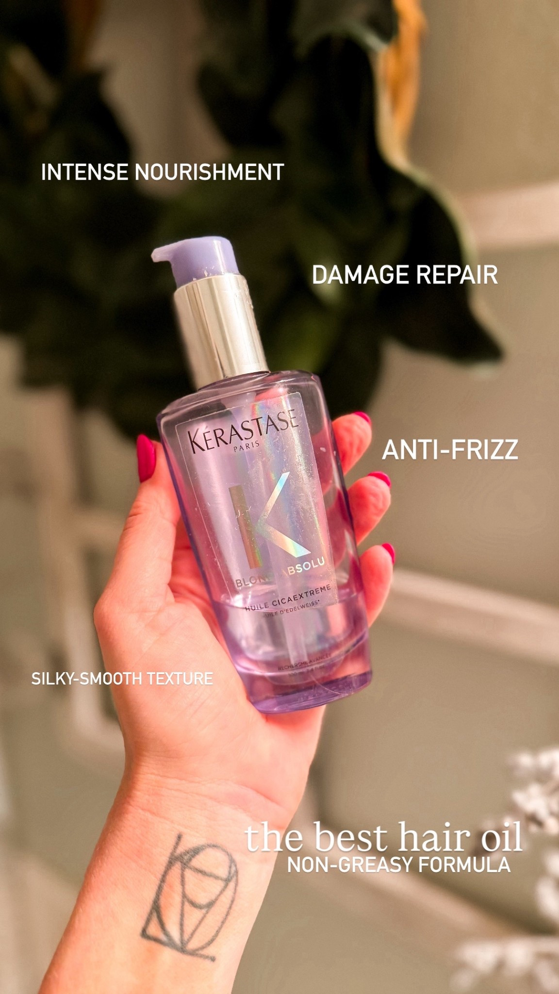 The best hair oil for blondes! I also linked the new version for all hair types. 
+ anti frizz
+ non greasy formula 
+ repairs
+ protects 
+ strengthens 

#LTKBeauty #LTKselfcare #LTKOver40