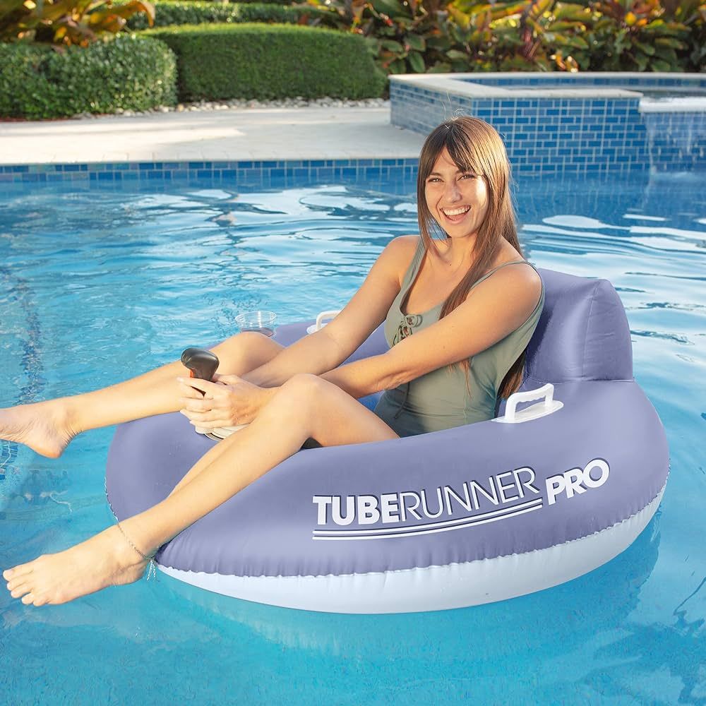 Tube Runner Pro Edition 12V Motorized Pool Tube, by PoolCandy. Deluxe Motorized Pool Tube for The... | Amazon (US)