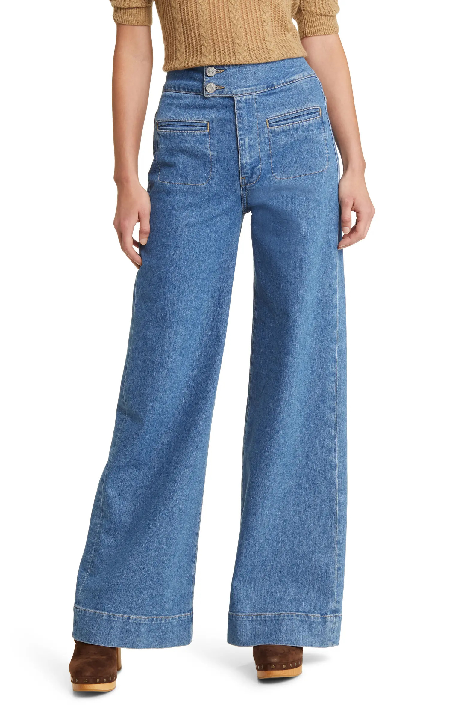 Le Hardy High Waist Wide Leg Jeans | Nordstrom