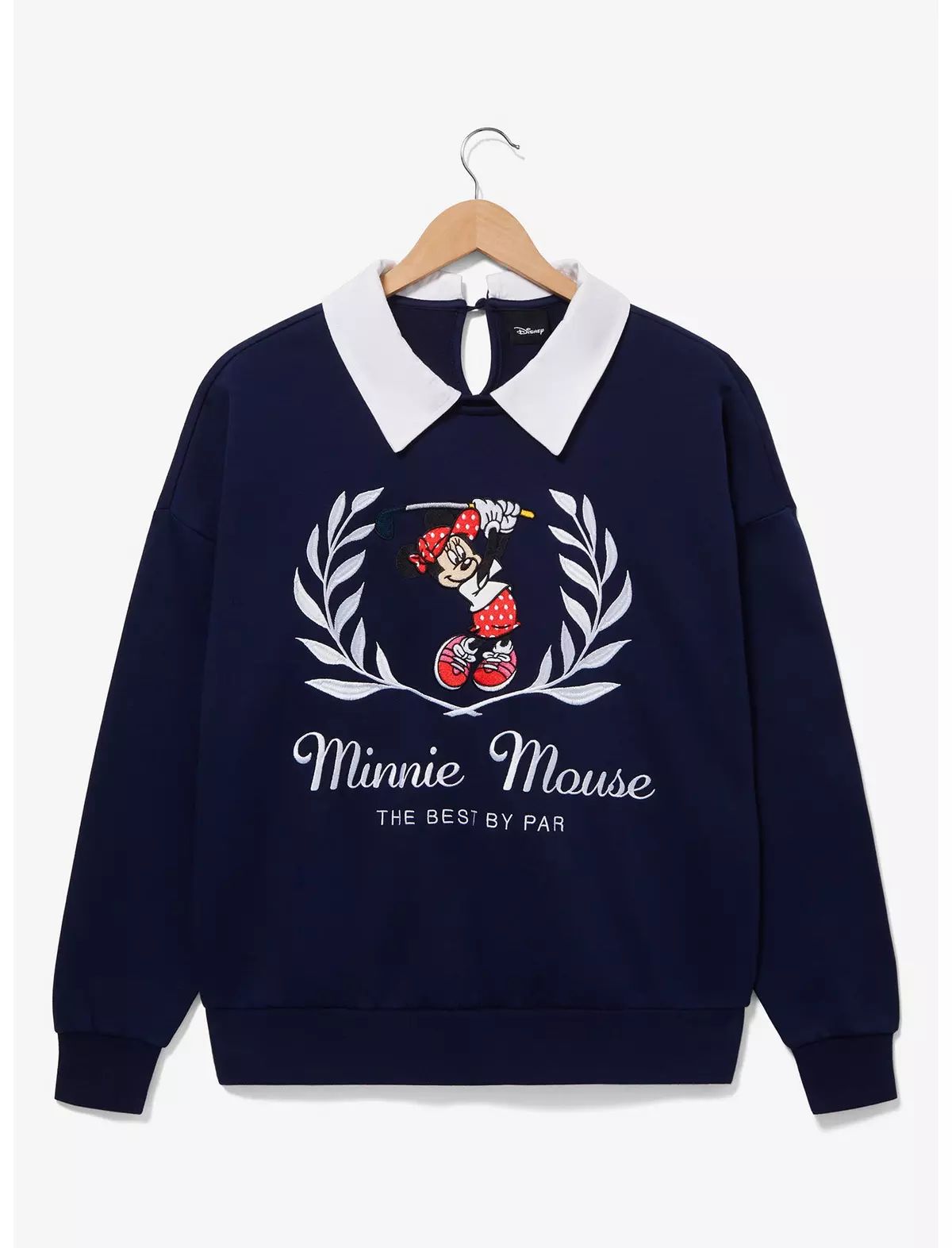 Disney Minnie Mouse Golf Collared Women's Crewneck - BoxLunch Exclusive | BoxLunch