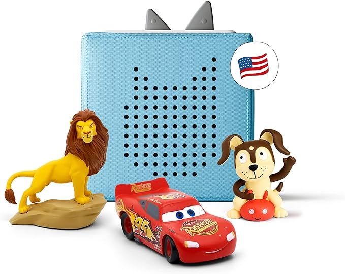 Toniebox Starter Set with Simba, Lightning McQueen, and Playtime Puppy - Imagination Building, Sc... | Amazon (US)