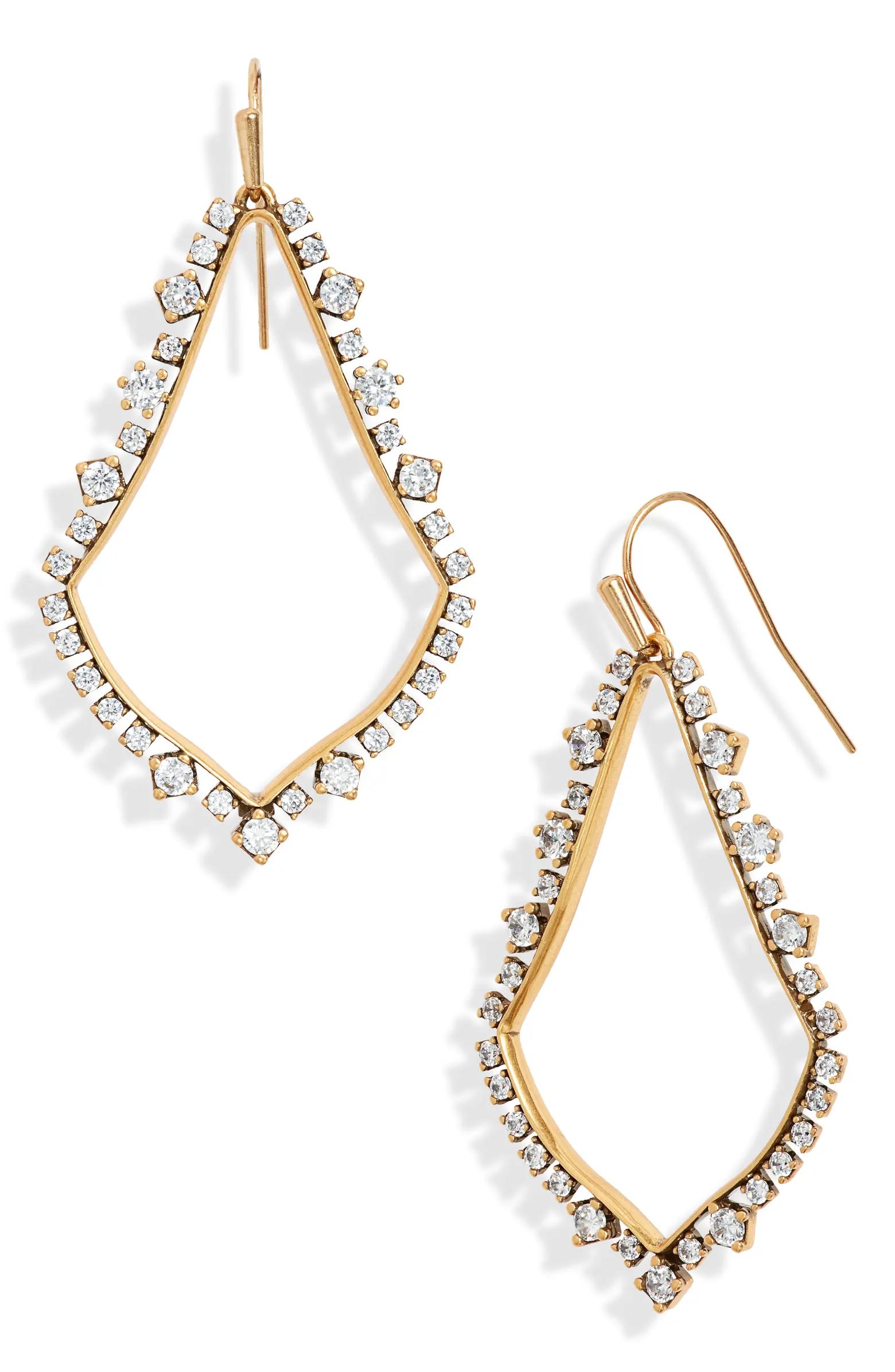 Pavé Sophee Drop Earrings | Nordstrom