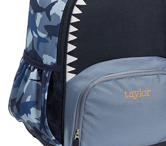 Mackenzie Critter Shark Backpack | Pottery Barn Kids