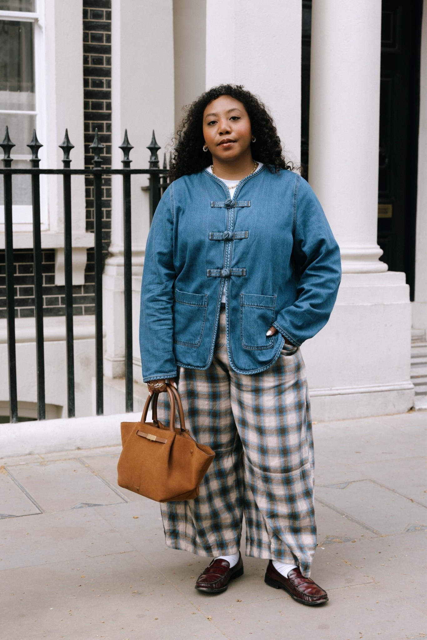 Denim and check seeing me through to spring

#LTKMidsize #LTKootd #LTKdayinmylife