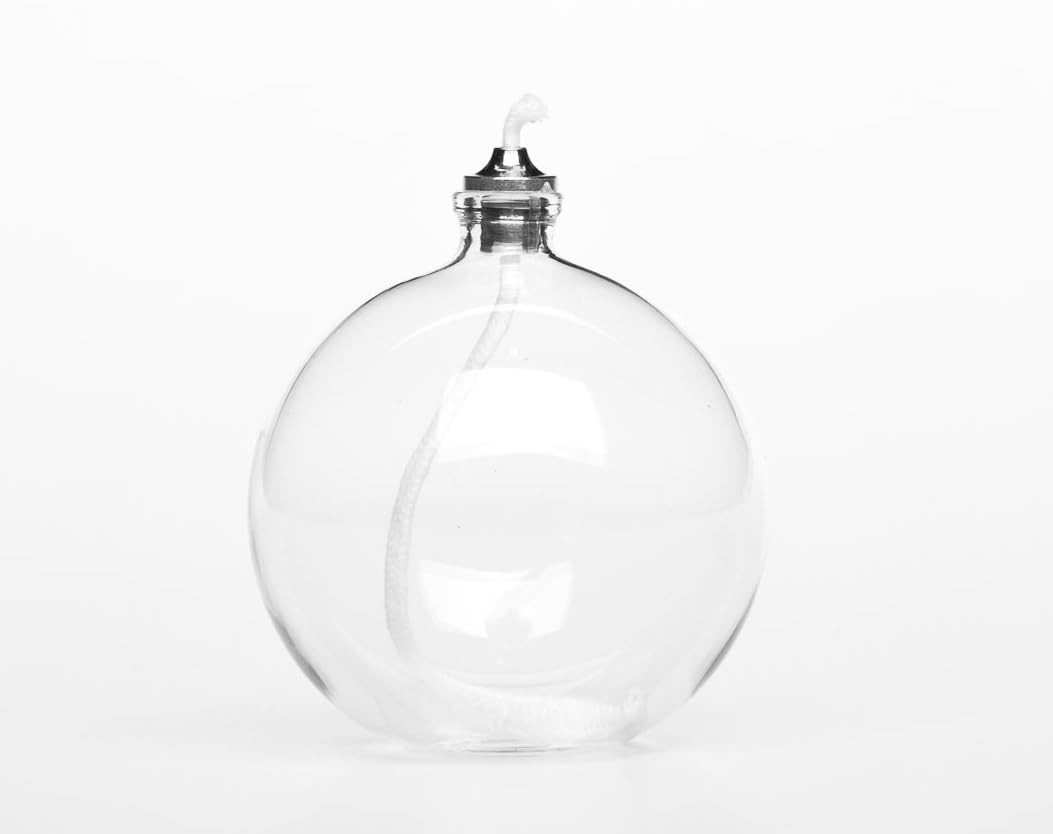 Firefly Fuels Refillable Glass Candle - Liquid Bliss Petite Orb Reusable Oil Candle for Restauran... | Amazon (US)