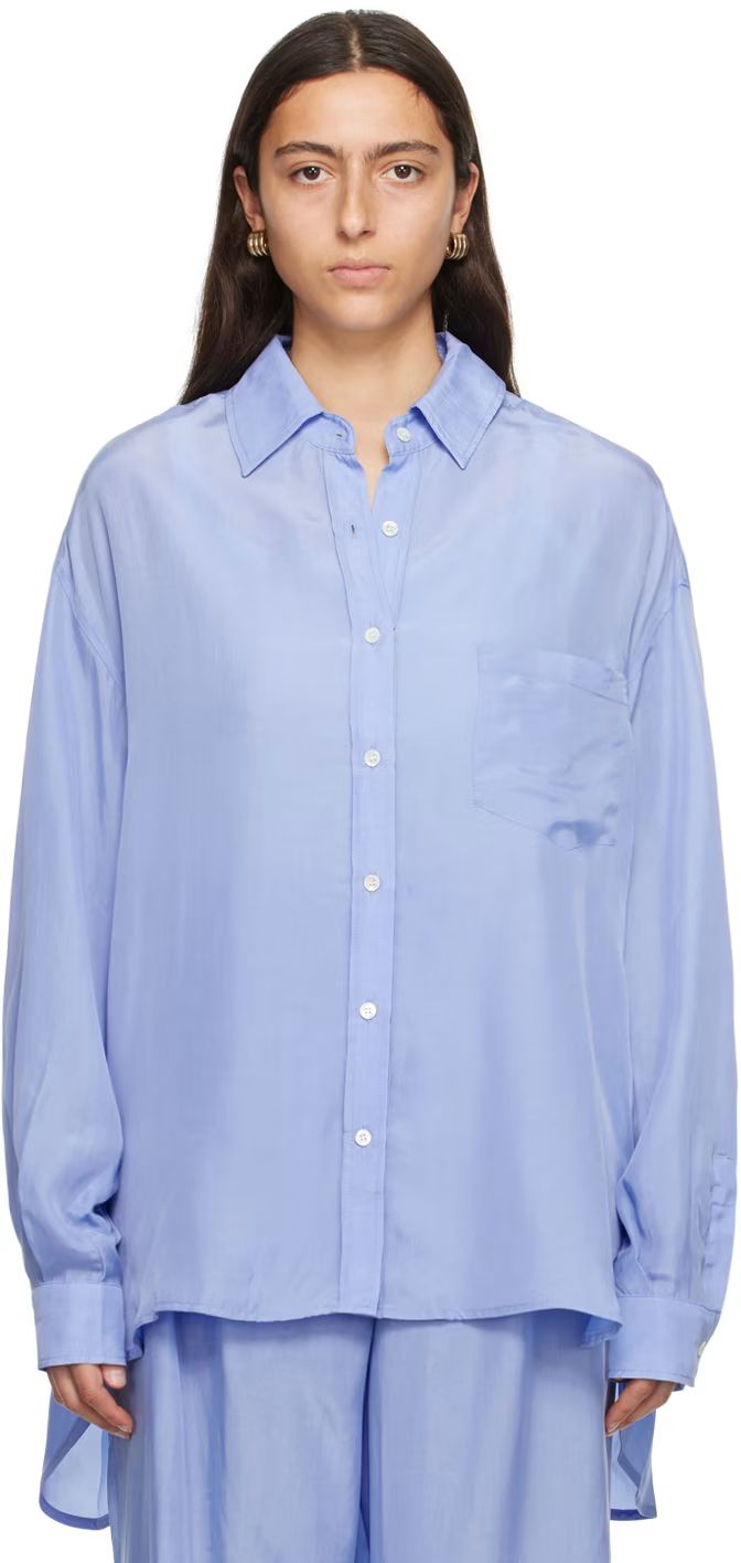 Blue Georgia Shirt | SSENSE