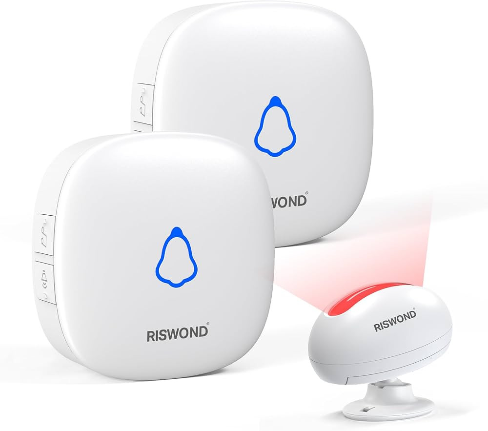 Wireless Motion Sensor Door Chime: Business Entry Doorbell Indoor Motion Detector Alarm Buzzer St... | Amazon (US)