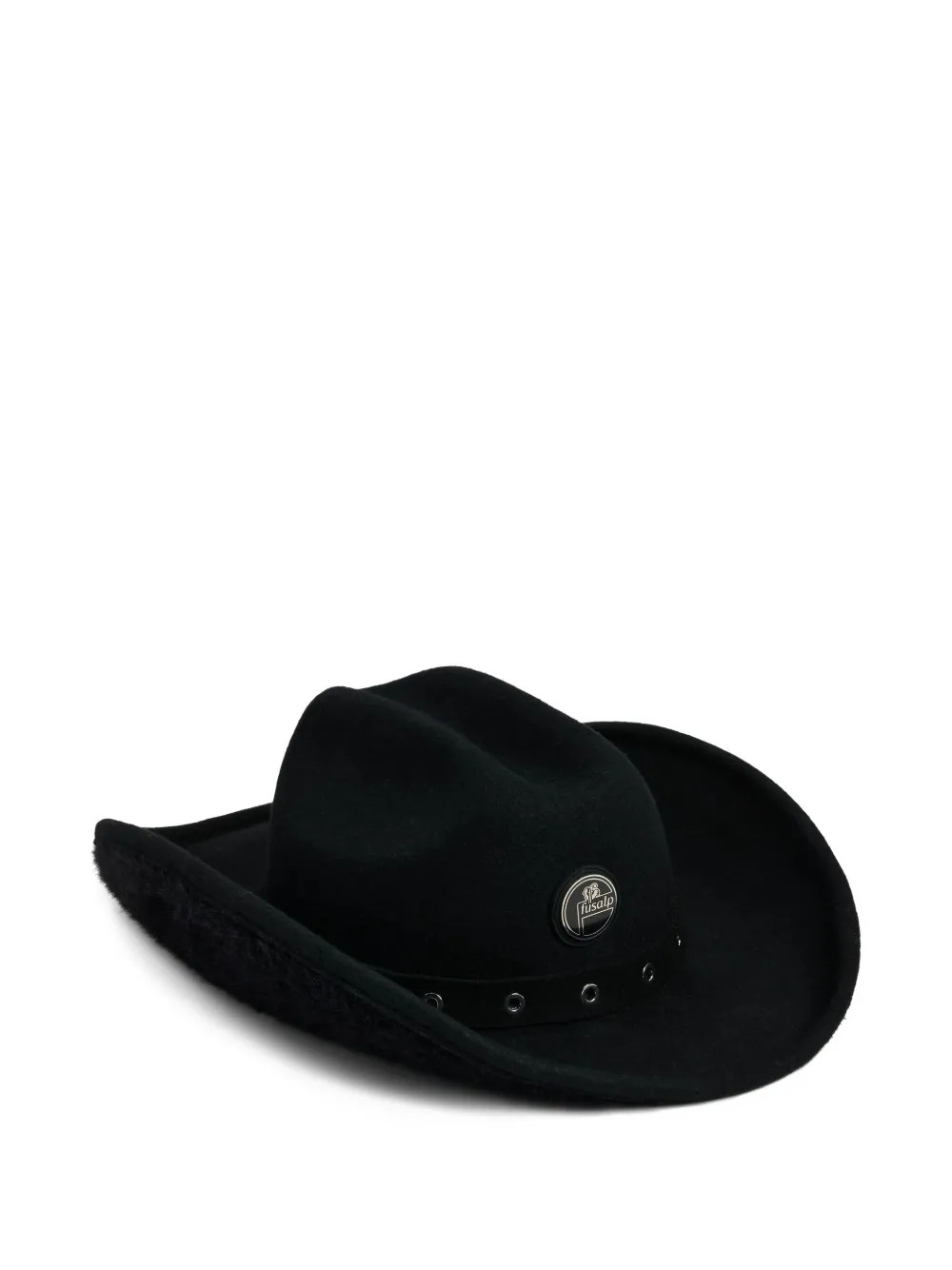 curved-brim eyelet cowboy hat | Farfetch Global