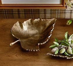 Leaf Decorative Bowl | Pottery Barn (US)