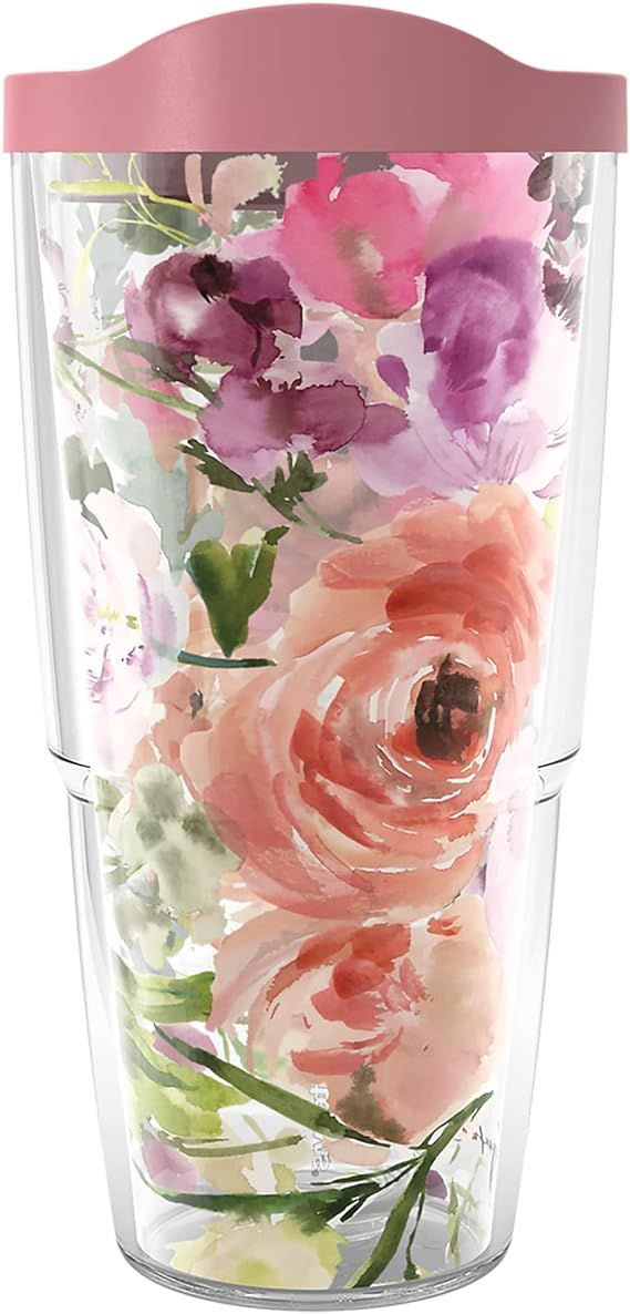Tervis Kelly Ventura Floral Collection Made in USA Double Walled Insulated Tumbler Travel Cup Kee... | Amazon (US)