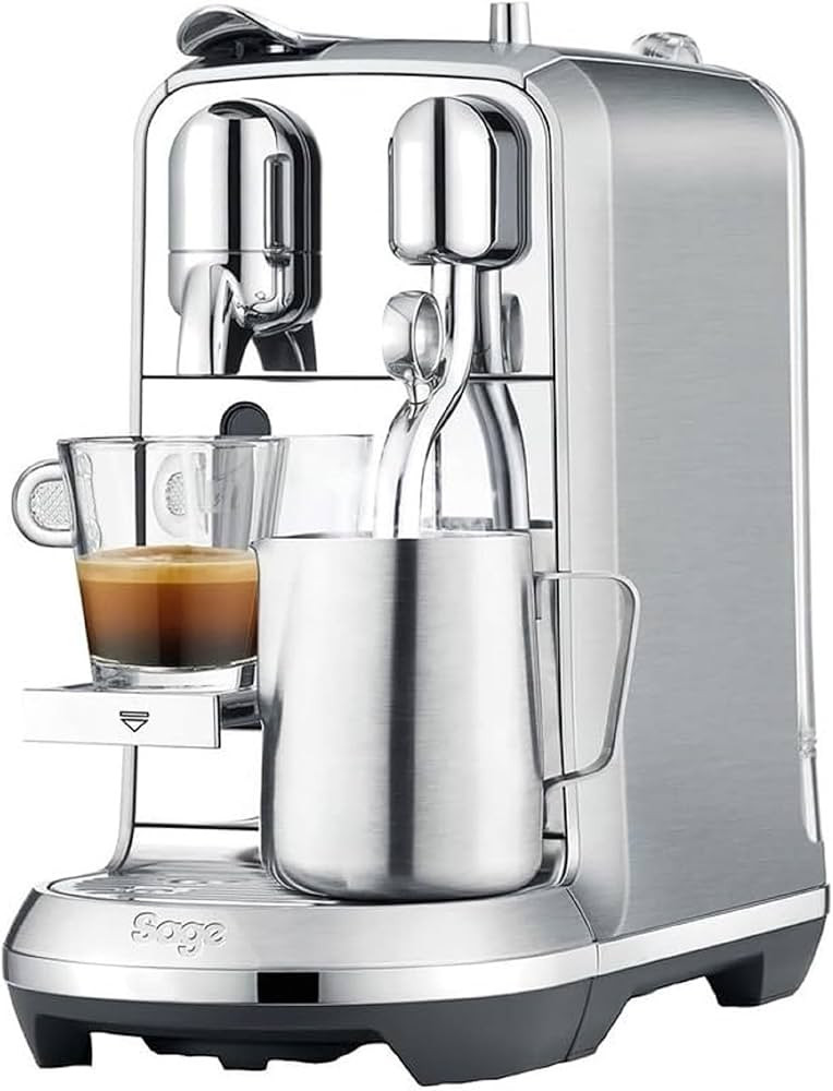 Nespresso Creatista Plus Automatic Pod Coffee Machine with Milk Frother Wand for Espresso, Cappuc... | Amazon (UK)