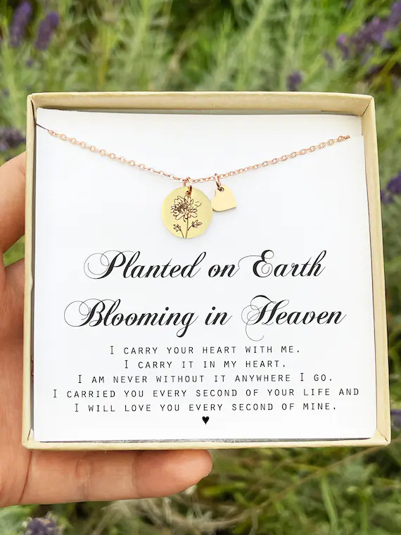 Personalized Miscarriage keepsake stillborn miscarriage gift for mom miscarriage necklace miscarr... | Etsy (US)