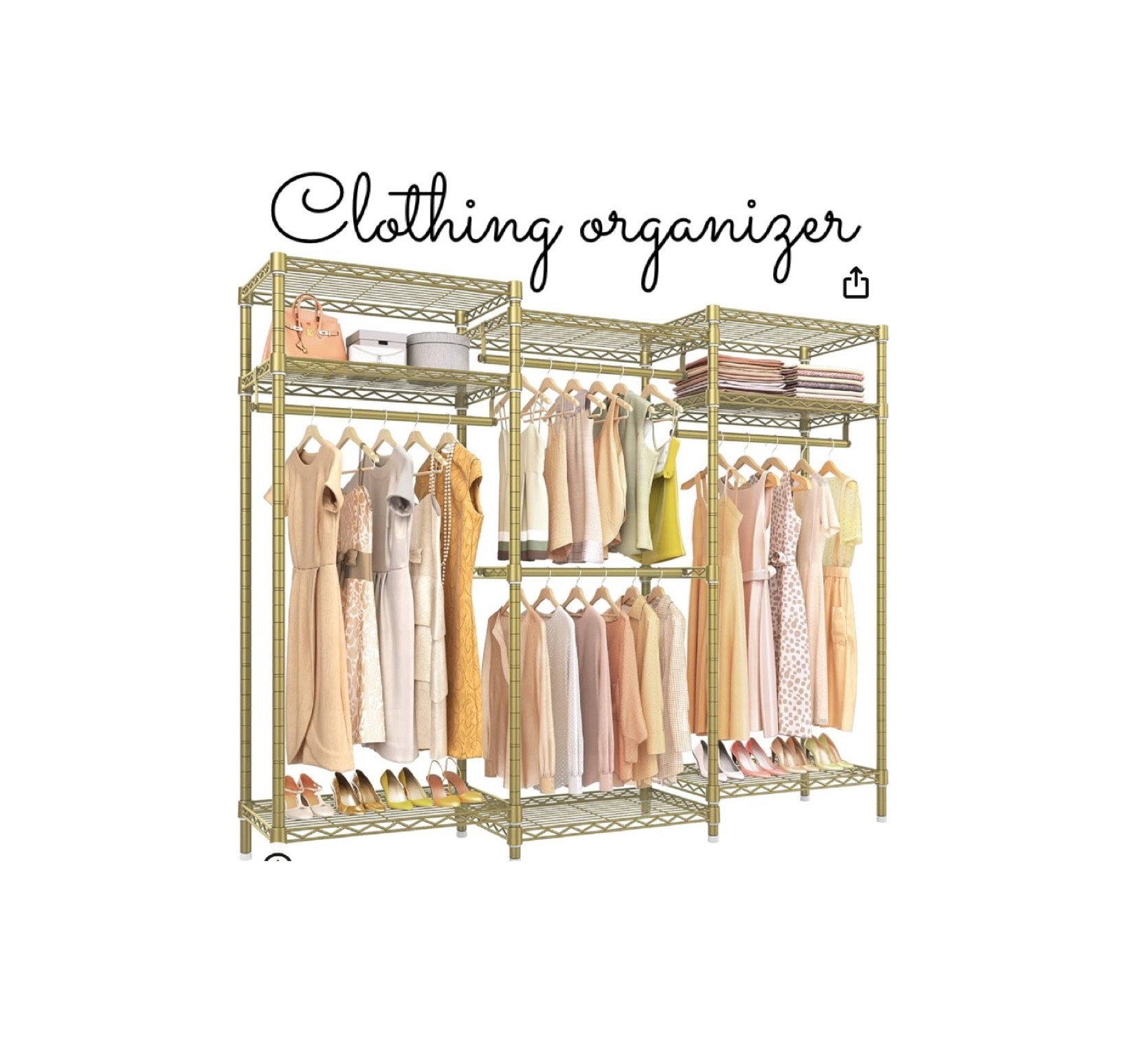 Clothing organization, clothing rack 

#LTKhome