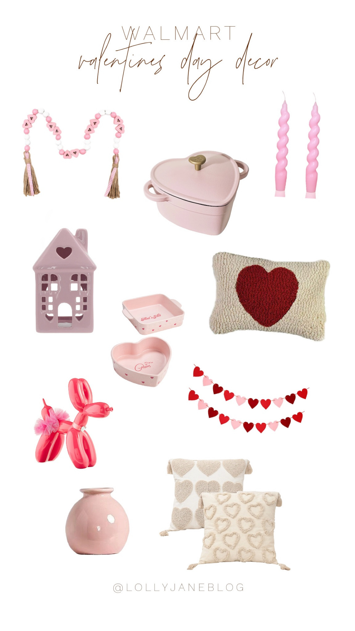 Walmart has beautiful Valentine’s Day home decor options this year! From throw pillows, blankets, cozy items, garlands and everything heart shaped! Check out your local Walmart 💕

#LTKGiftGuide #LTKSeasonal #LTKHome