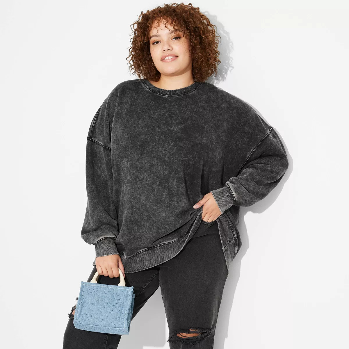 Women's Oversized Pullover Sweatshirt - Wild Fable™ | Target