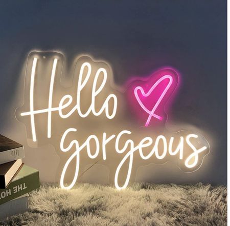 This is such a wonderful uplifting and positive touch to the room!! This is on my wish list for sure! I linked similar themed signs as well!! #uniquebedroomdecor #neonsigns #bedroomdecor #feminine #beautifuldecor #decorgifts #newhousegifts #hellogorgeous #positiveaffirmations

#LTKGiftGuide