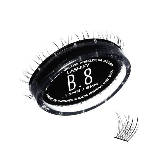 Lashify Bold 8mm Gossamer Eyelash Extensions Refill, Black, DIY False Lashes for a Natural Look | Amazon (US)