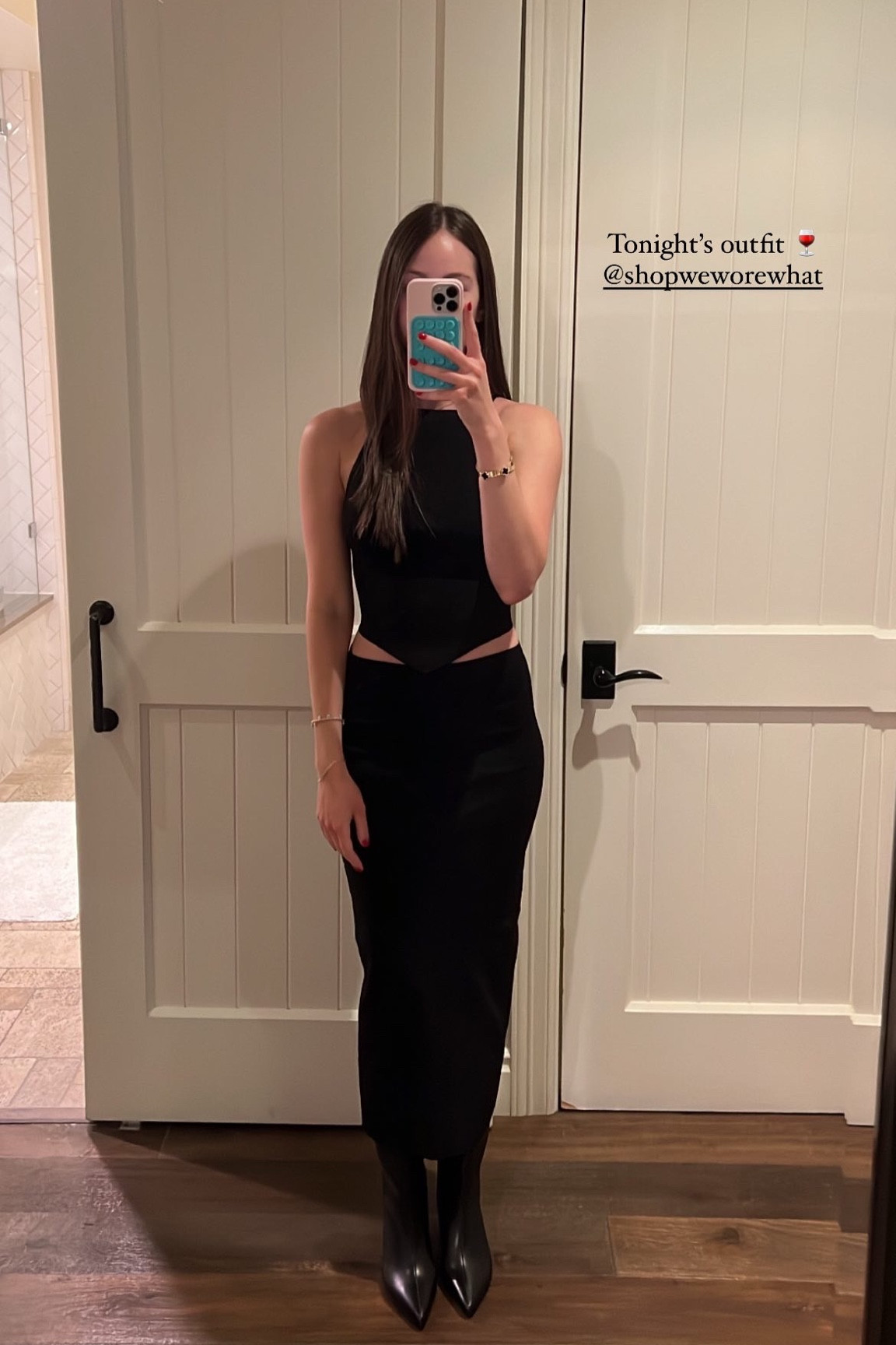 Dinner outfit from weworewhat 🍷
So stretchy and comfortable!!

Fall night outfit, maxi skirt, black boots, black knit set

#LTKstyletip #LTKSeasonal #LTKfindsunder100