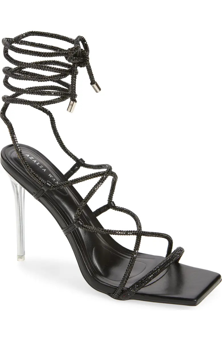 AZALEA WANG Beatrixed Ankle Wrap Sandal (Women) | Nordstromrack | Nordstrom Rack