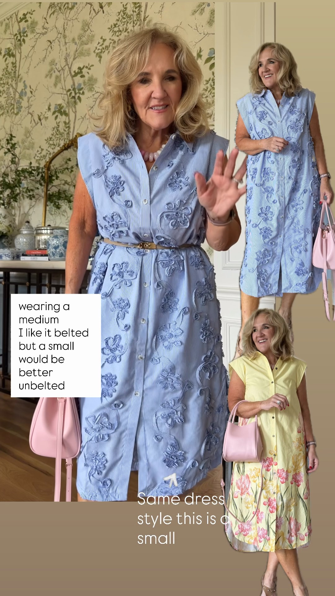6/25-6/28 Anthropologie 20% off orders of $100+ with code NANETTE20 
Smocked dress easy as is, or belt and blouse the waist. Both perfection. Wearing a medium, I actually could’ve used the petite

Left Center: Eeeeekkkkk appliquéd dress is lightweight and beautiful! Wearing a medium it runs a little big definitely sized down in between

The Mona dress (small petite) comes in several colors, love the red paired with pastels! This color is very limited in sizes, but there’s several new colors that I love

Lillian dress size small easiest to wear everyday with sneakers or sandles, but really cute for dinner.
I found several other dress options that I would love not too short nothing too, revealing
#LTKSaleAlert #LTKWedding #LTKOver40