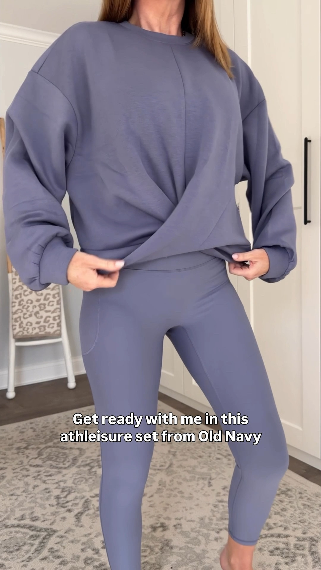 #GRWM in this amazing athleisure set from @oldnavy 💜💙 The details feel so elevated and the quality is 10/10! And I finally get the hype about these sneakers. They are crazy comfortable.
 
Athleisure style, comfy weekend outfit, mom outfit, style at any age, workout outfit, spring outfit idea, casual over 40 style, new balance sneakers

#LTKootd #LTKActive #LTKgrwm