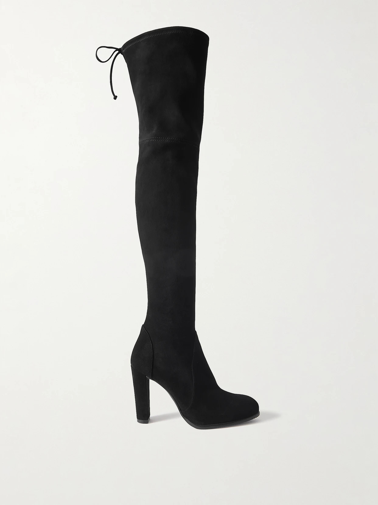 Stuart Weitzman - Highland Suede Over-the-knee Boots - Black | NET-A-PORTER (US)