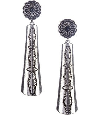 Southern Living Western Stick Linear Earrings with Semi Precious Stones | Dillard's | Dillard's