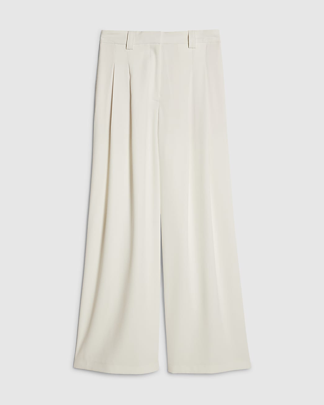 White Wide Leg Trousers | River Island UK & IE