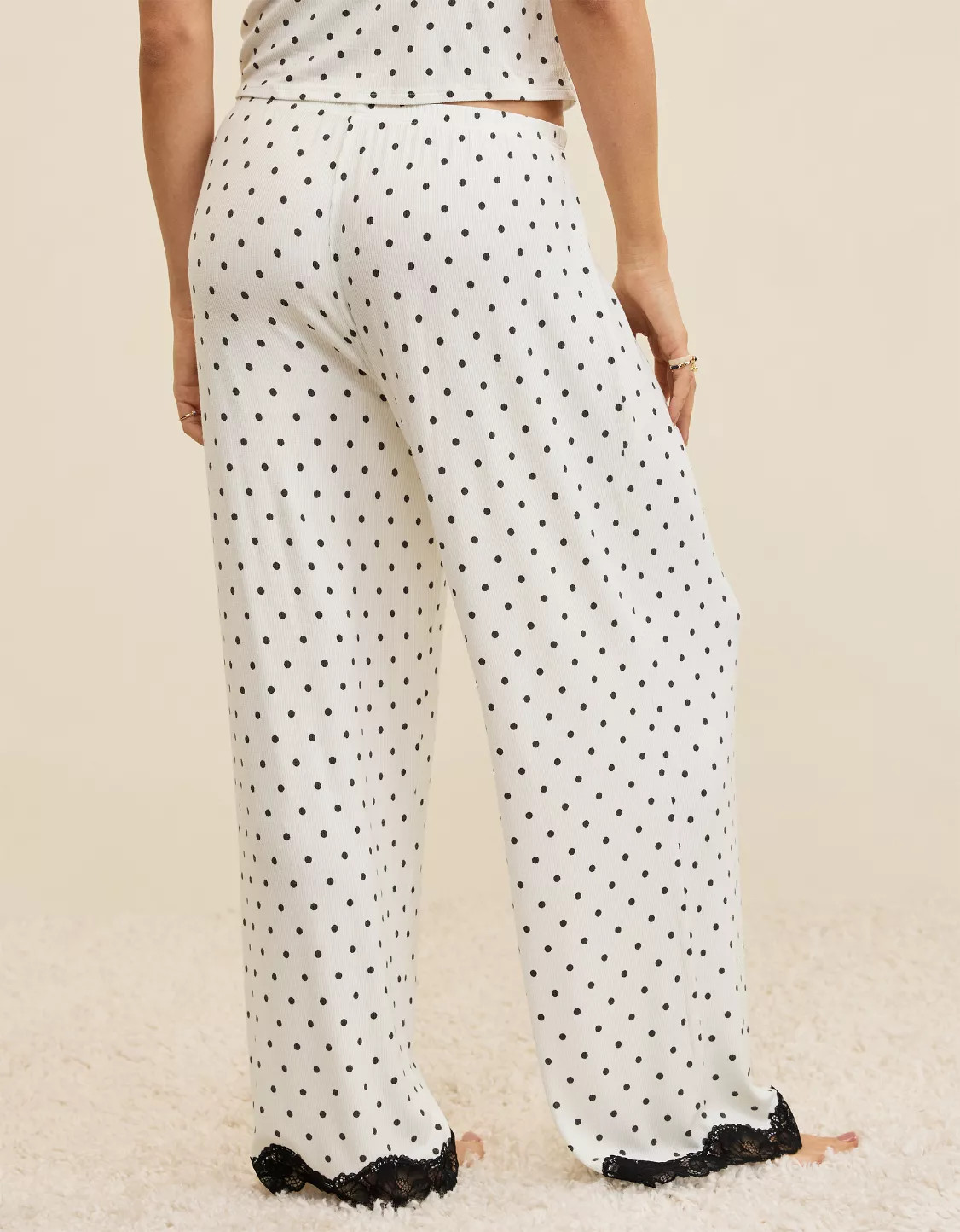 Aerie Real Soft® Rib Trouser PJ | American Eagle Outfitters (US & CA)