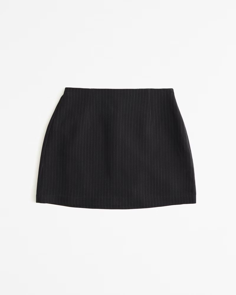 Women's Menswear Mini Skort | Women's Clearance | Abercrombie.com | Abercrombie & Fitch (US)