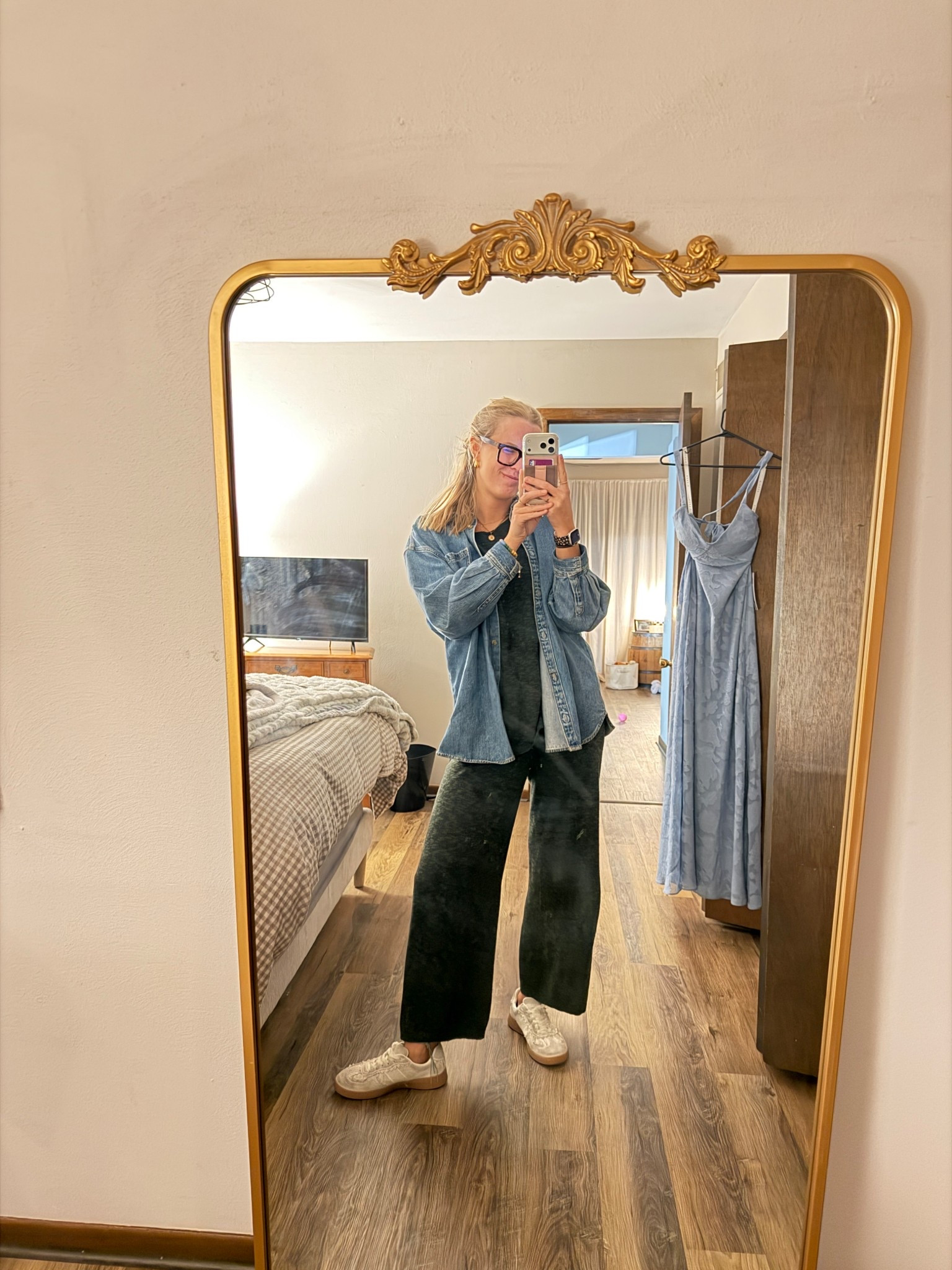 Saturday’s casual 2-piece set outfit—03.07.26 💚🌞

set is 20% Off!!! only $38.99 🤑

Medium in green Amazon set (perfect for travelling ✈️)
8.5 in Amazon sneakers
Large in Old Navy denim shirt (sized up a couple sizes for a more oversized fit)

Amazon finds, Amazon deals, Amazon fashion, Amazon sets, sweater sets, green sweater set, winter outfits, comfy outfits, work from home outfits, trending on Amazon, Amazon sneakers, Amazon shoes, free people dupes, neutral sneakers, Old Navy denim, Old Navy finds, Old Navy fashion, denim shirts, outfit of the day

#LTKSeasonal #LTKootd #LTKSaleAlert