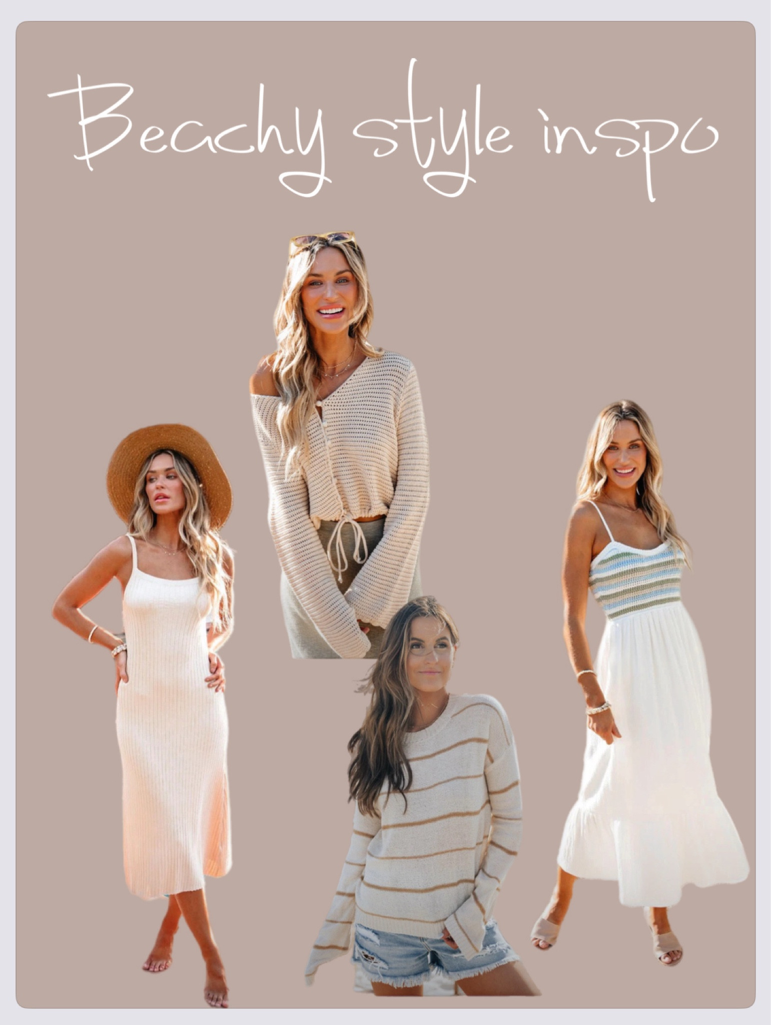 🤍🐚 BEACHY BOHO NEUTRAL STYLE 🫶🏼

#LTKSpringSale #LTKsalealert #LTKtravel