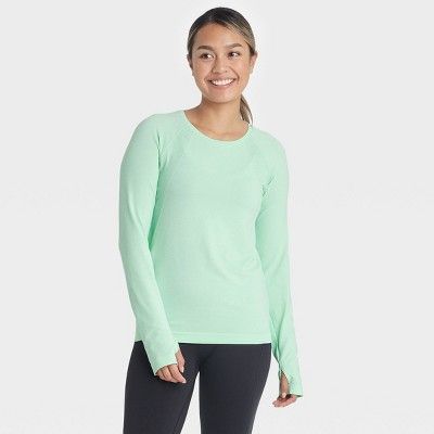 Women's Seamless Core Long Sleeve T-Shirt - All in Motion™ | Target