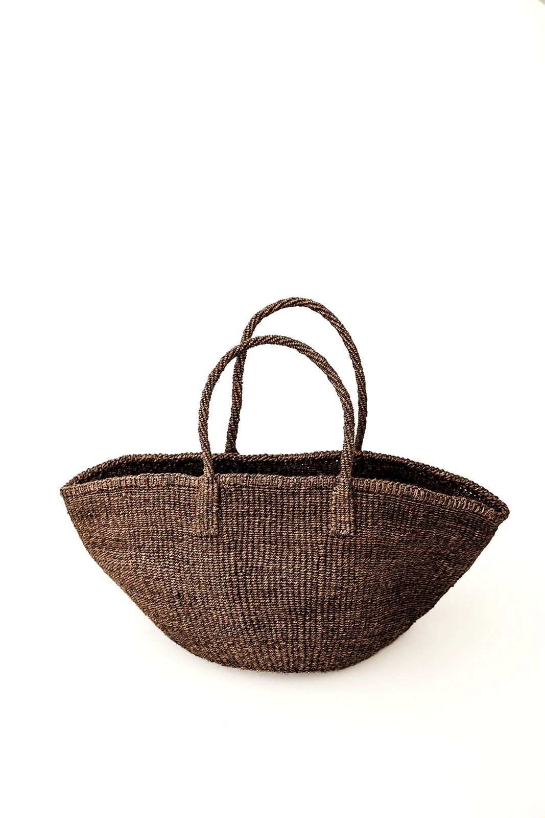 Sisal Market Tote, Mocha | Abby Alley