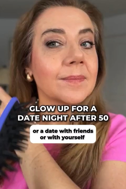 Date Night Makeup: 
1. Rosewater & Glycerin Mist for hydration @Amazon
2. Meteorite Radiant Primer by @Guerlain 
3. Radiant Synchro Foundation by @Shiseido
4. Concealer brush by @JaneIredale 
5. @Clarins Instant Concealer 
6. @NatashaDenona « I Need a Nude » eyeshadow palette 
7. Flat eyeshadow brush @BKBeauty
8. Eyeshadow stencil @Amazon
9. Black eyeshadow for eye liner @anastasiabeverlyhills
10. @Merit Beauty Mascara 
11. Eyelashes Brush @amazon
12. @NYX Cosmetics Wonder Stick Contour and highlighter
13. @NYX Cosmetics Blush stick 
14. @CharlotteTillbury Pillow Talk Lip liner and lip gloss 
15. Secret Under eye brightening powder by @LauraMercier
16. Radiant setting spray - DYI spray I make mixing shimmer powder from @janeiredale and Rosewater & Glycerin Mist.

Comment how you like the look ⬇️

Save for inspiration and share with a friend!

Follow for more easy and fun ideas and tips on beauty and style for women over 40.

#makeuptutorial 
#makeuptransformation
#datenightmakeup
#BeautyTips 
#beautyover40

#LTKbeauty