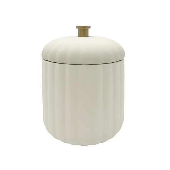 Beautiful By Drew Barrymore Bathroom Canister- Off White | Walmart (US)
