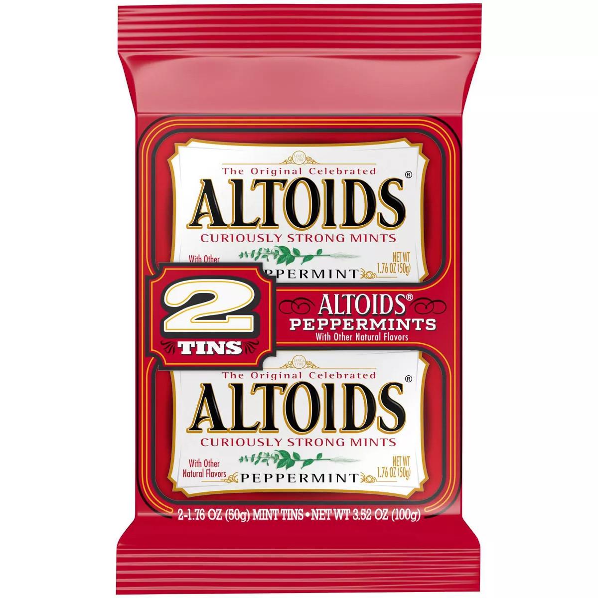 Altoids Peppermint Breath Mints - 1.76oz | Target