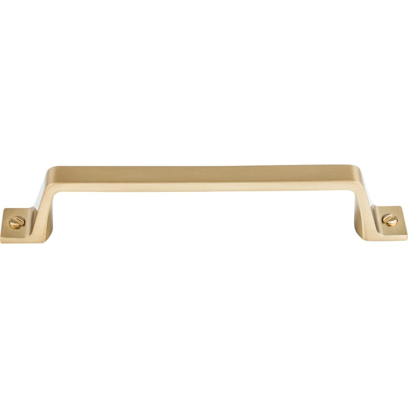 Top Knobs TK744 Channing 5 Inch Center to Center Handle Cabinet Pull from the Ba Honey Bronze Cabine | Build.com, Inc.