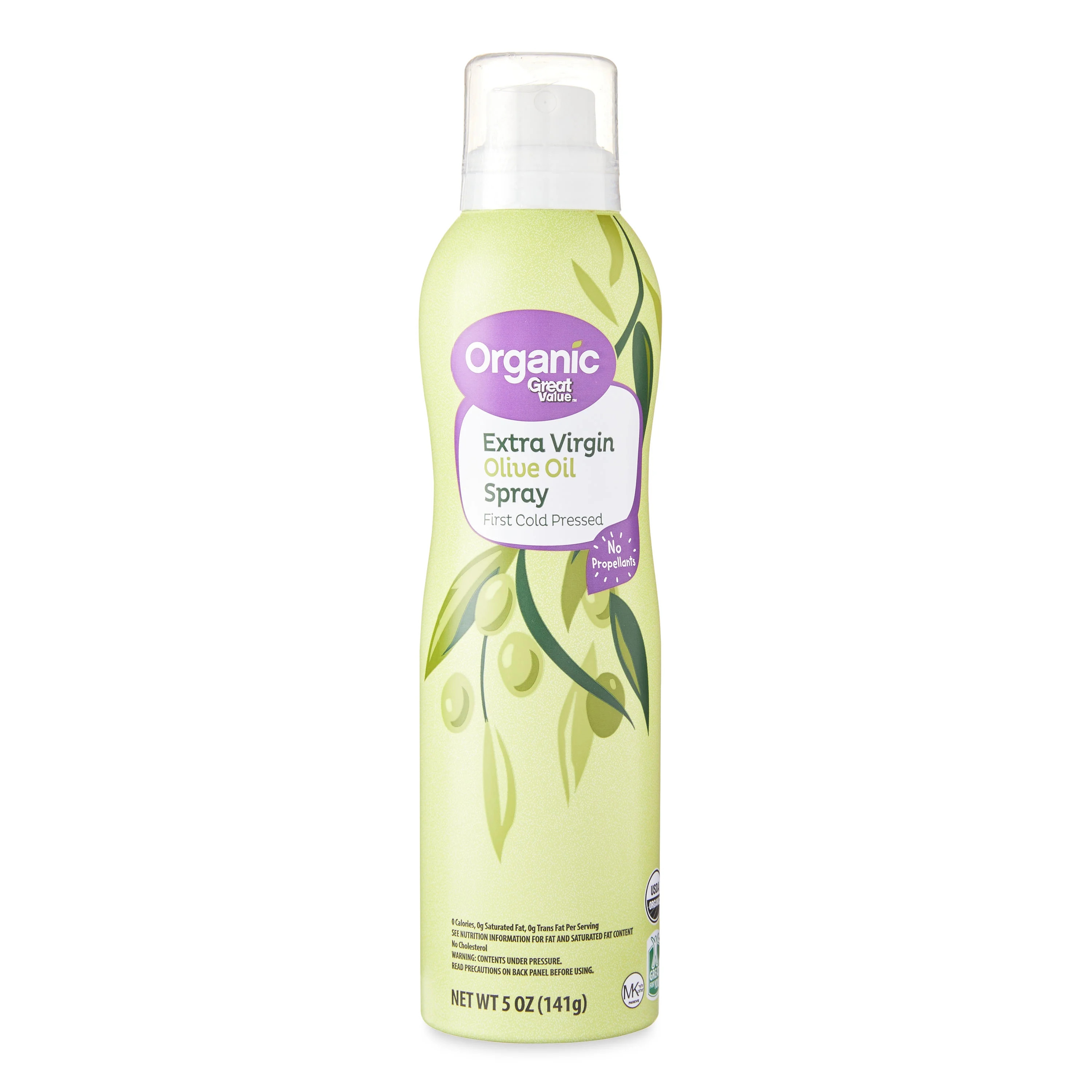 Great Value Organic Extra Virgin Olive Oil Spray, 5 oz | Walmart (US)