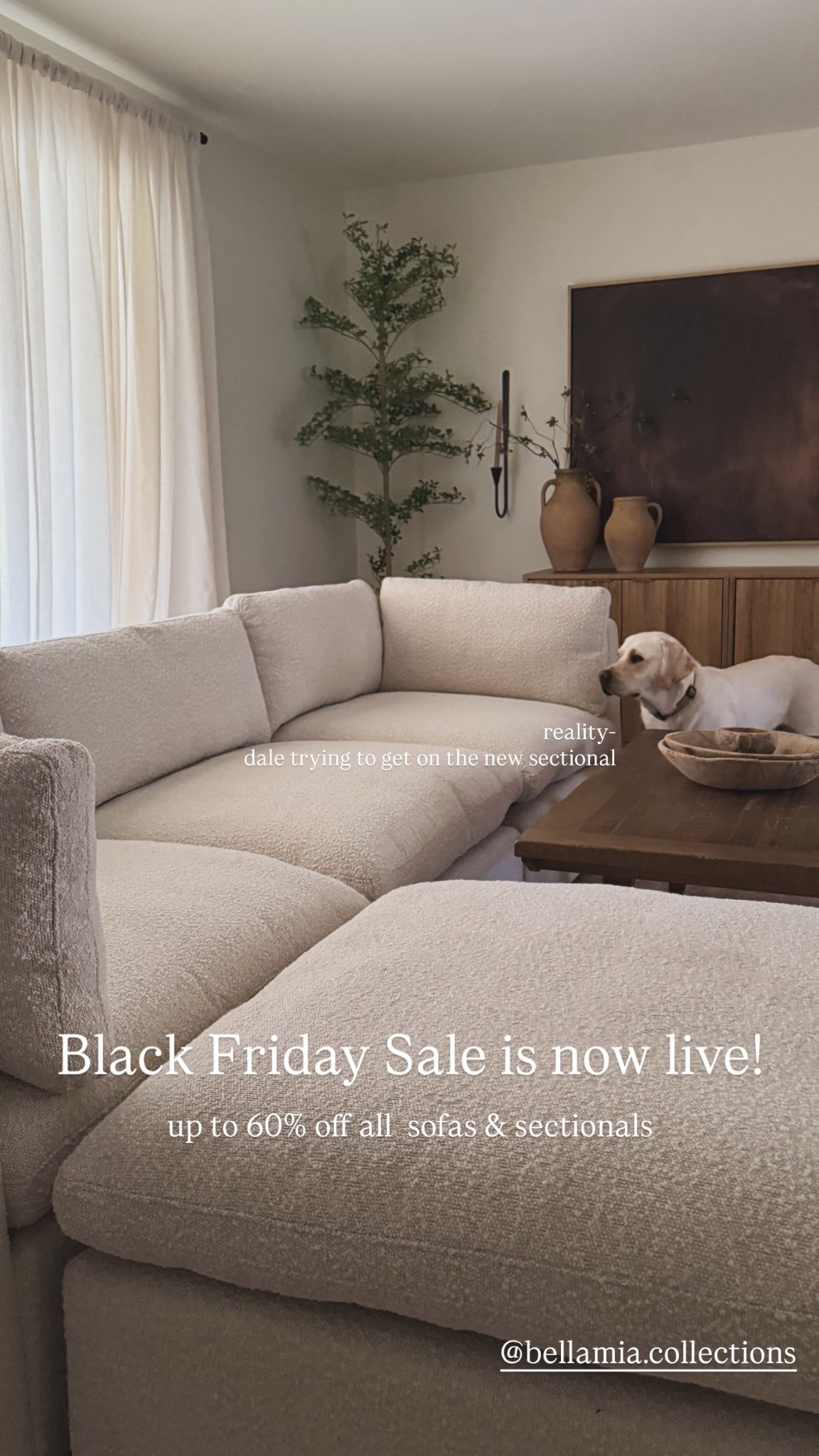 This is the Bella pillow pit in cream performance boucle it literally looks and feels like an actual cloud. It’s the most high quality and comfortable sofa I’ve ever had 

#LTKSaleAlert #LTKStyleTip #LTKHome