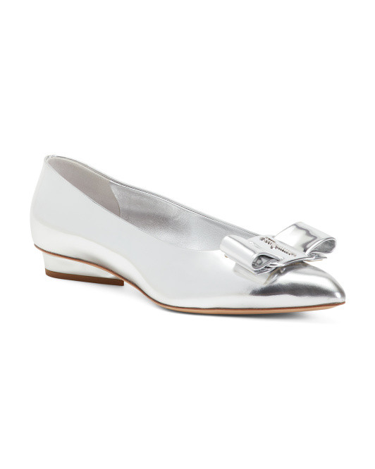 Made In Italy Patent Leather Viva Flats | TJ Maxx