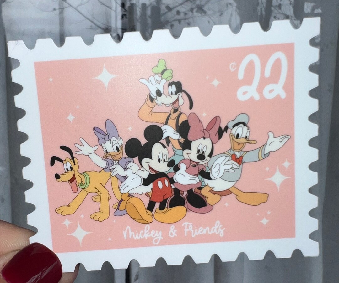 Friends, Sticker, Minnie, Mickey,donald,daisy,pluto, Sticker, Stickers, Waterproof Stickers, Disn... | Etsy (US)