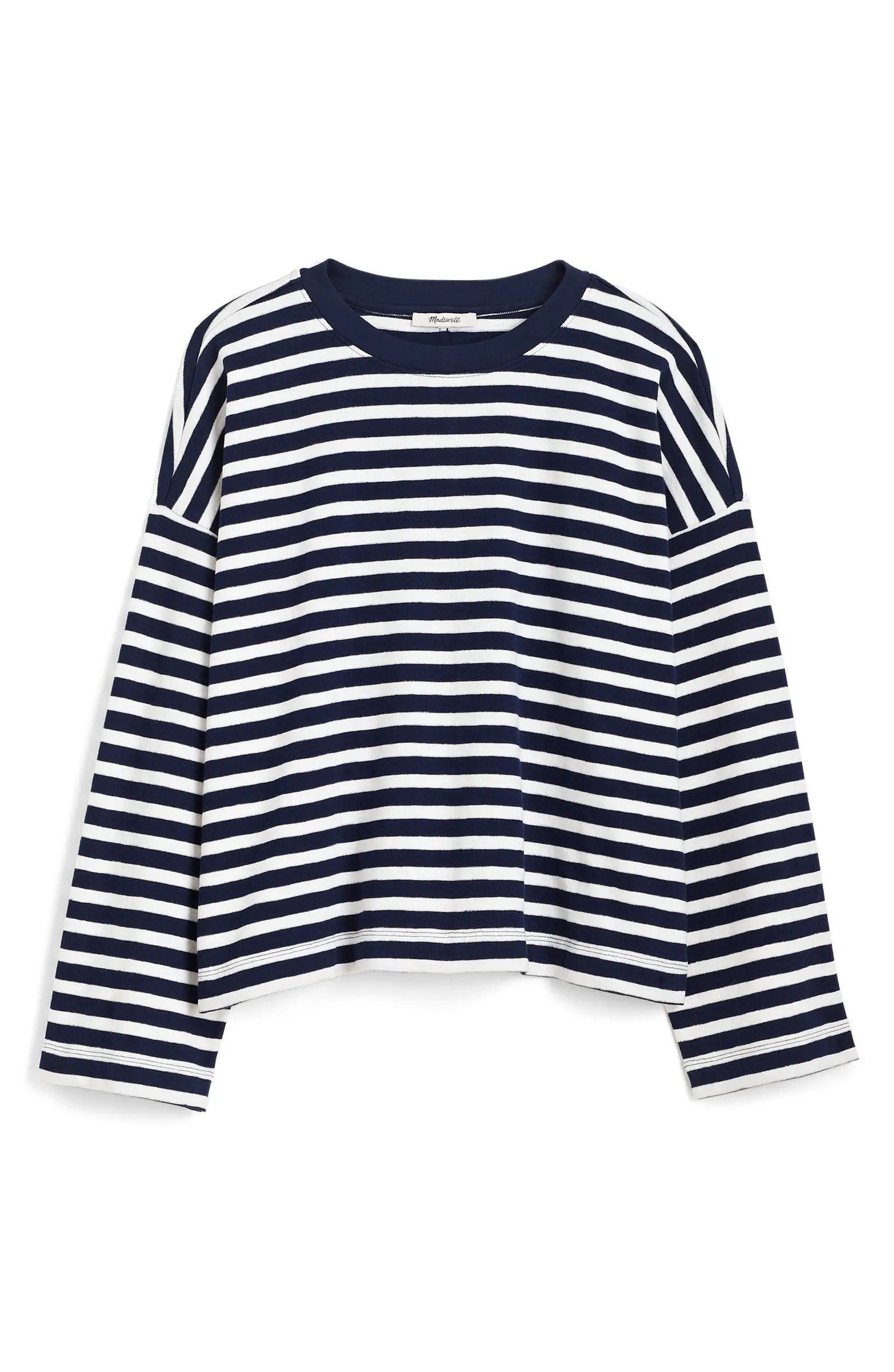 Easy Stripe Long Sleeve Top | Nordstrom