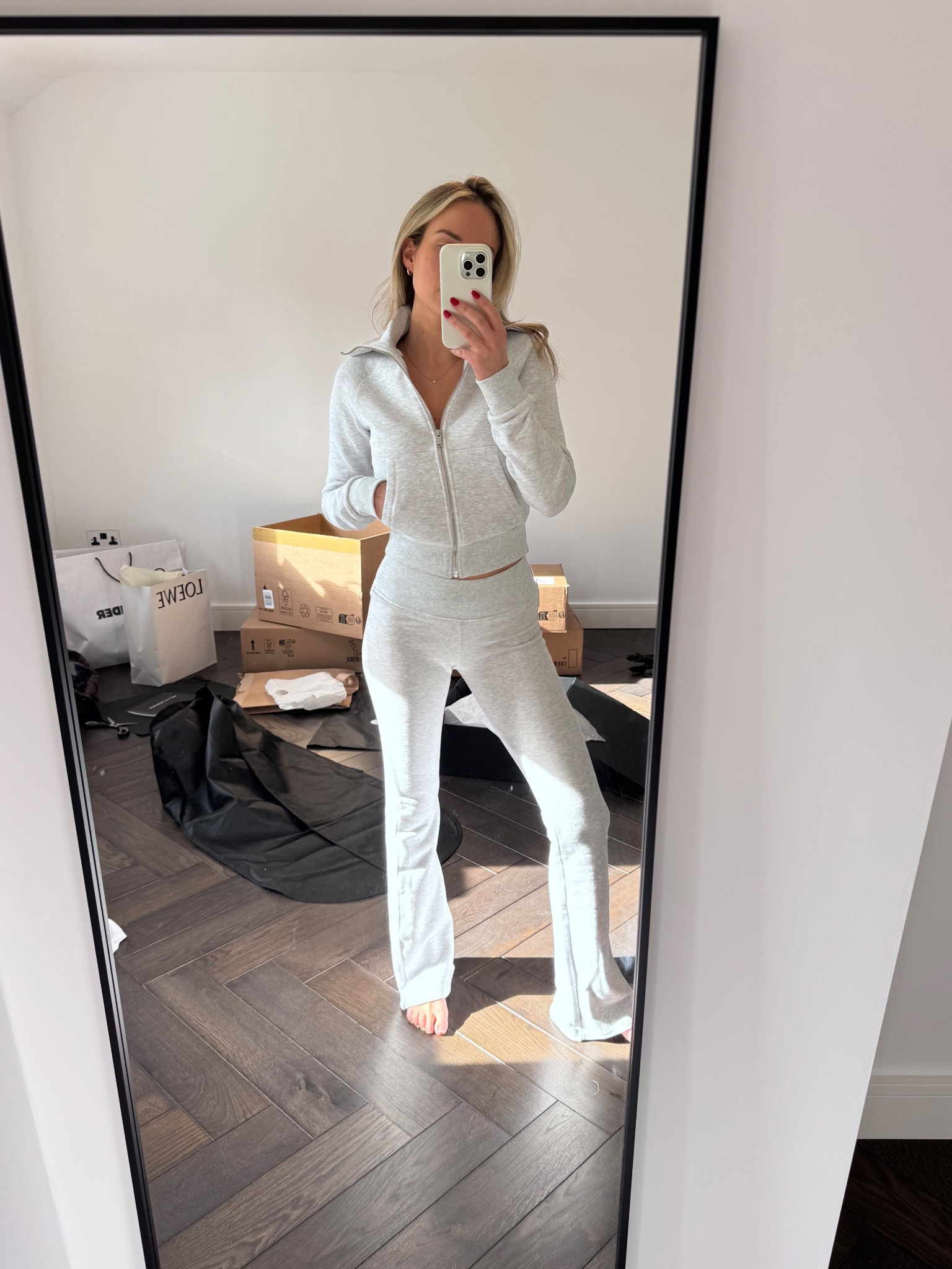 Basic tracksuit I’ll be living in ☁️ 
Perfect for working from home and travel- I took a size S but I’d say this set runs small 

#LTKtravel #LTKuk #LTKspring